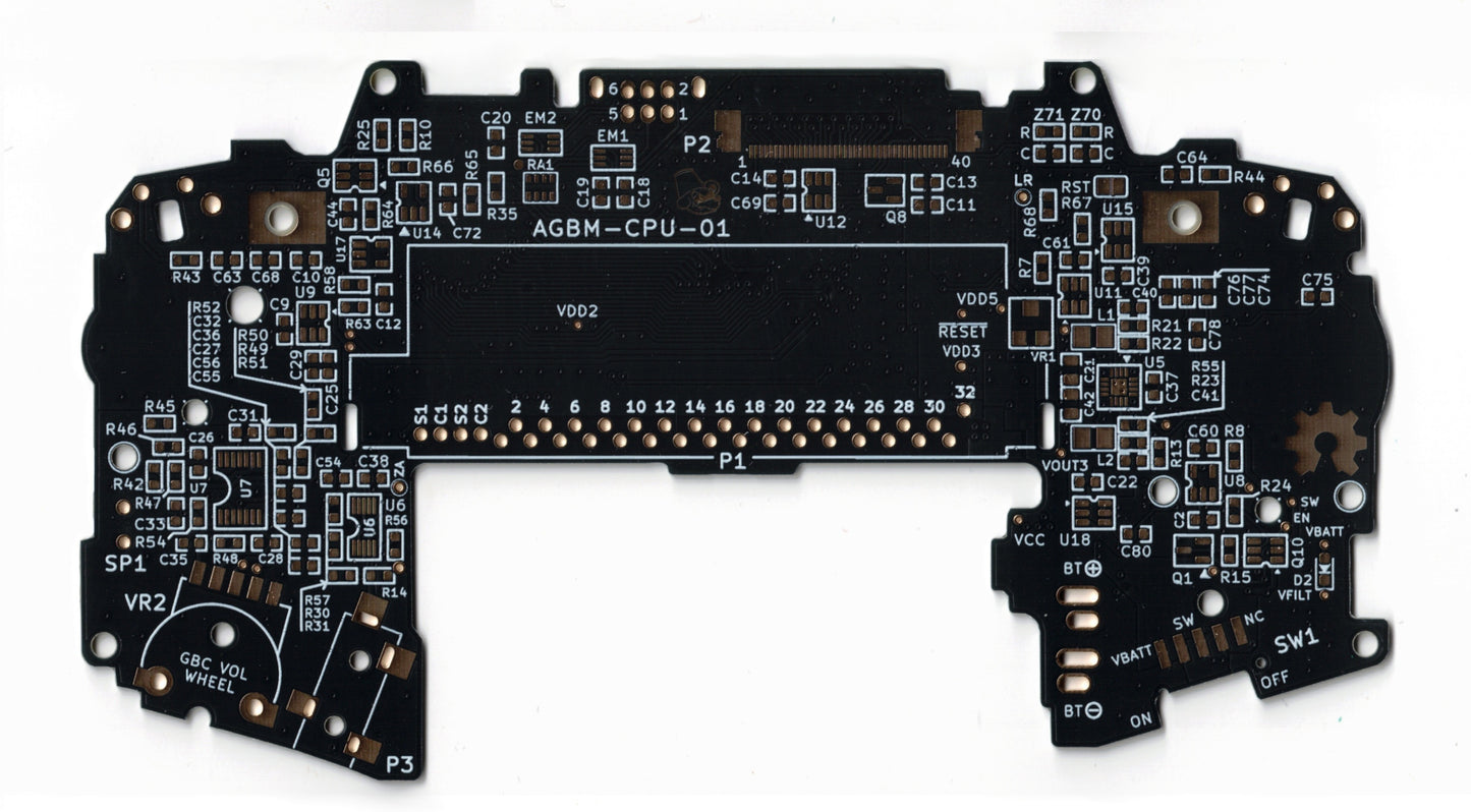 Game Boy Enhance Circuit Board (AGBM-11, Li-ion)