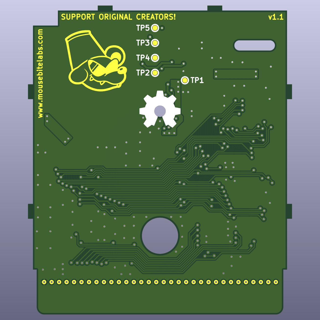 Game Boy MBC3 Flash Cartridge Circuit Board