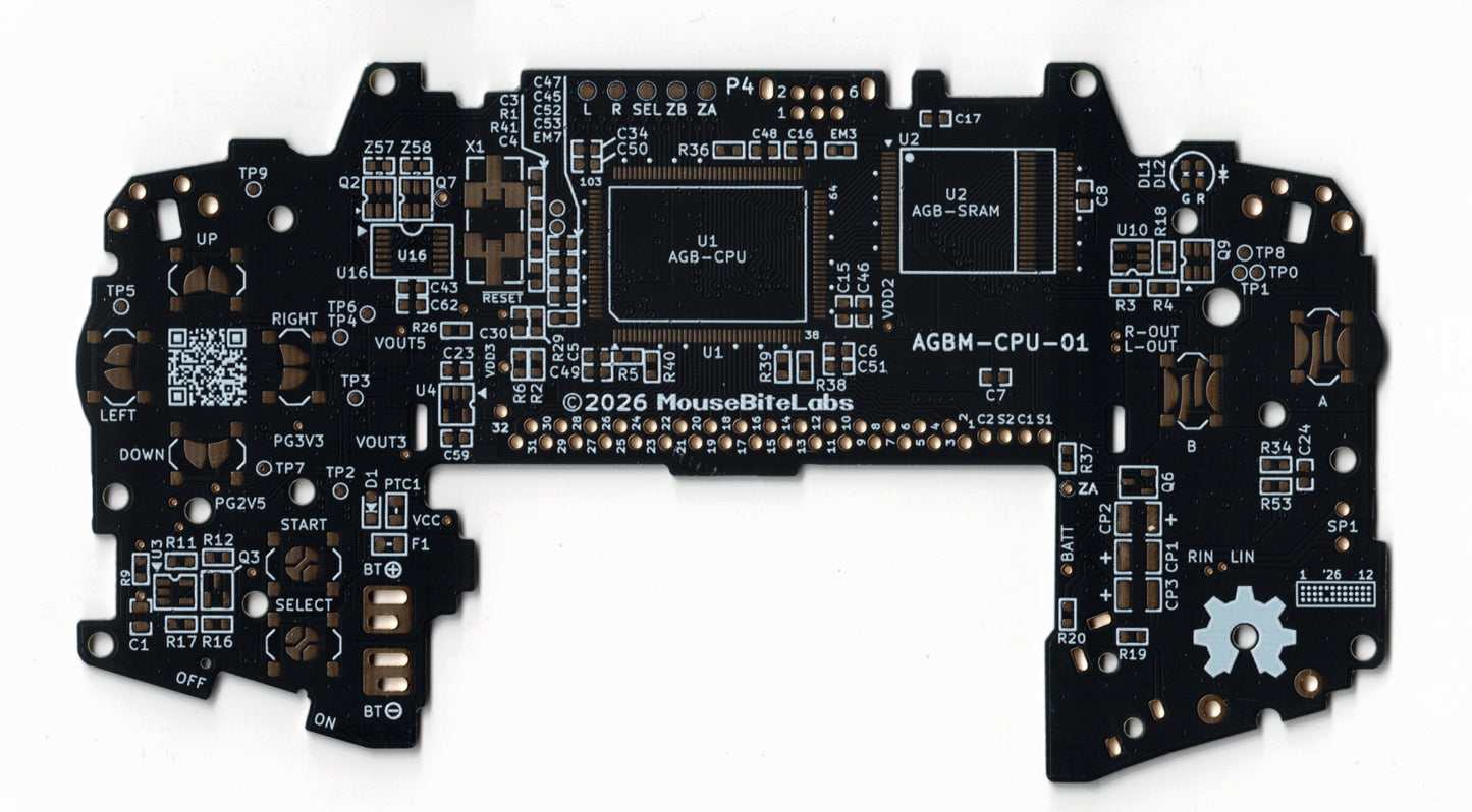 Game Boy Enhance Circuit Board (AGBM-11, Li-ion)