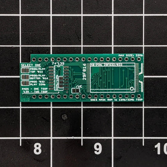 SNES Mask ROM Adapter Board (29F0xx)