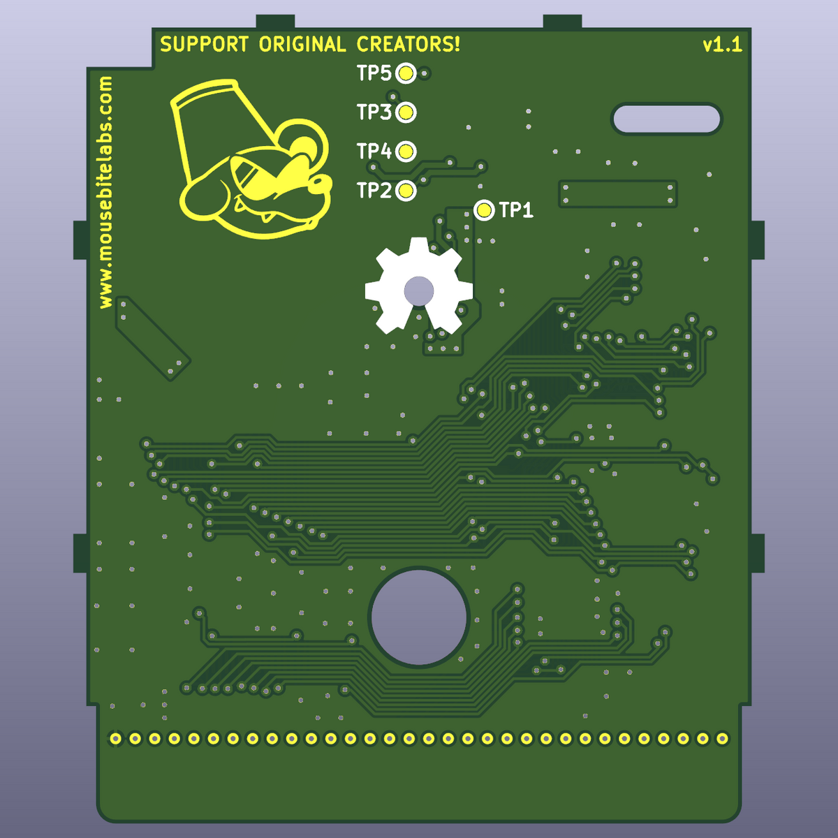 Game Boy MBC3 Flash Cartridge Circuit Board