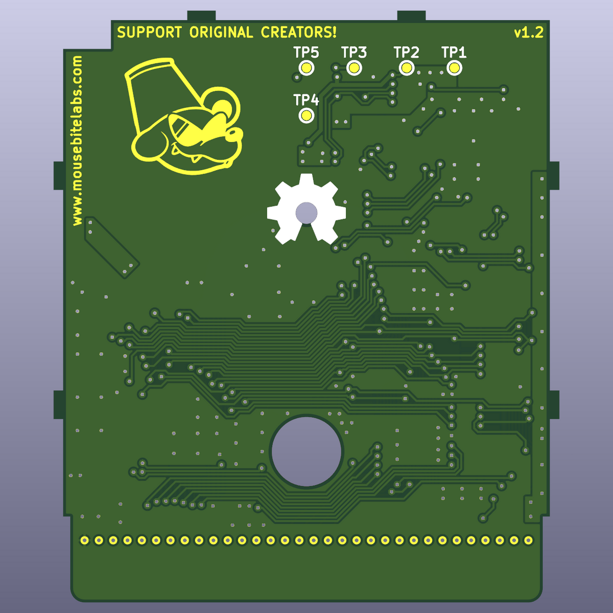 Game Boy MBC5 Flash Cartridge Circuit Board