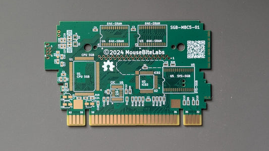 Super Game Boy Plus (SGB+) Circuit Board: MBC5