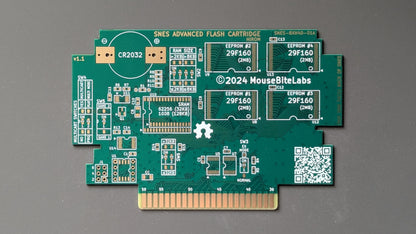 Super Nintendo Flash Cartridge Circuit Board