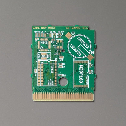 Game Boy MBC5 Flash Cartridge Circuit Board