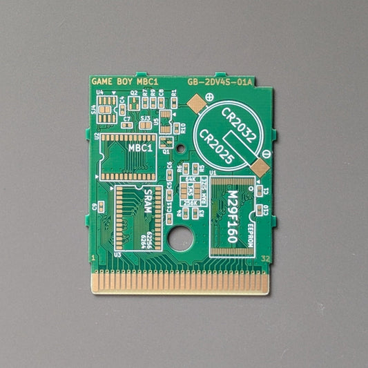 Game Boy MBC1 Flash Cartridge Circuit Board