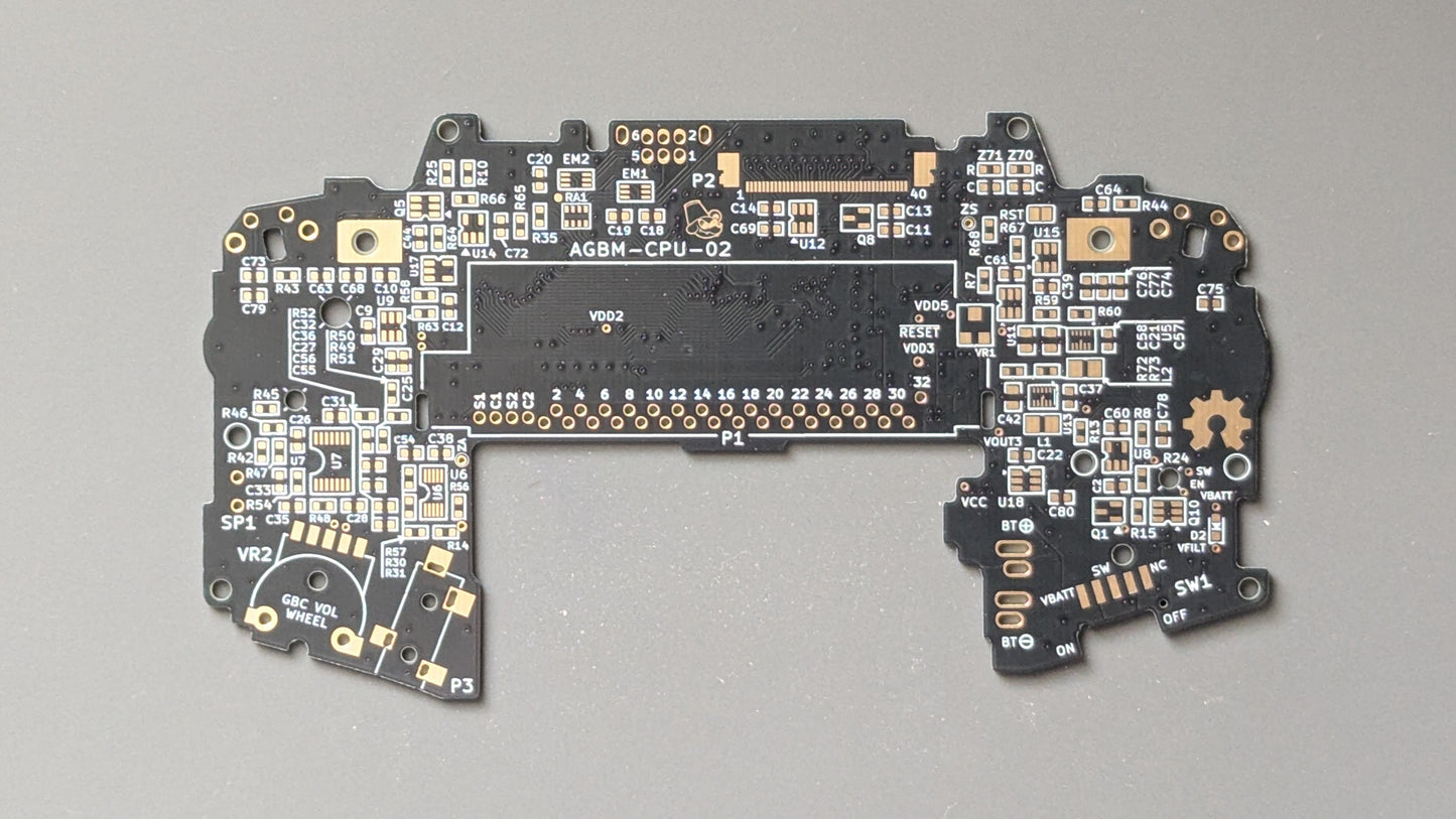 Game Boy Enhance Circuit Board