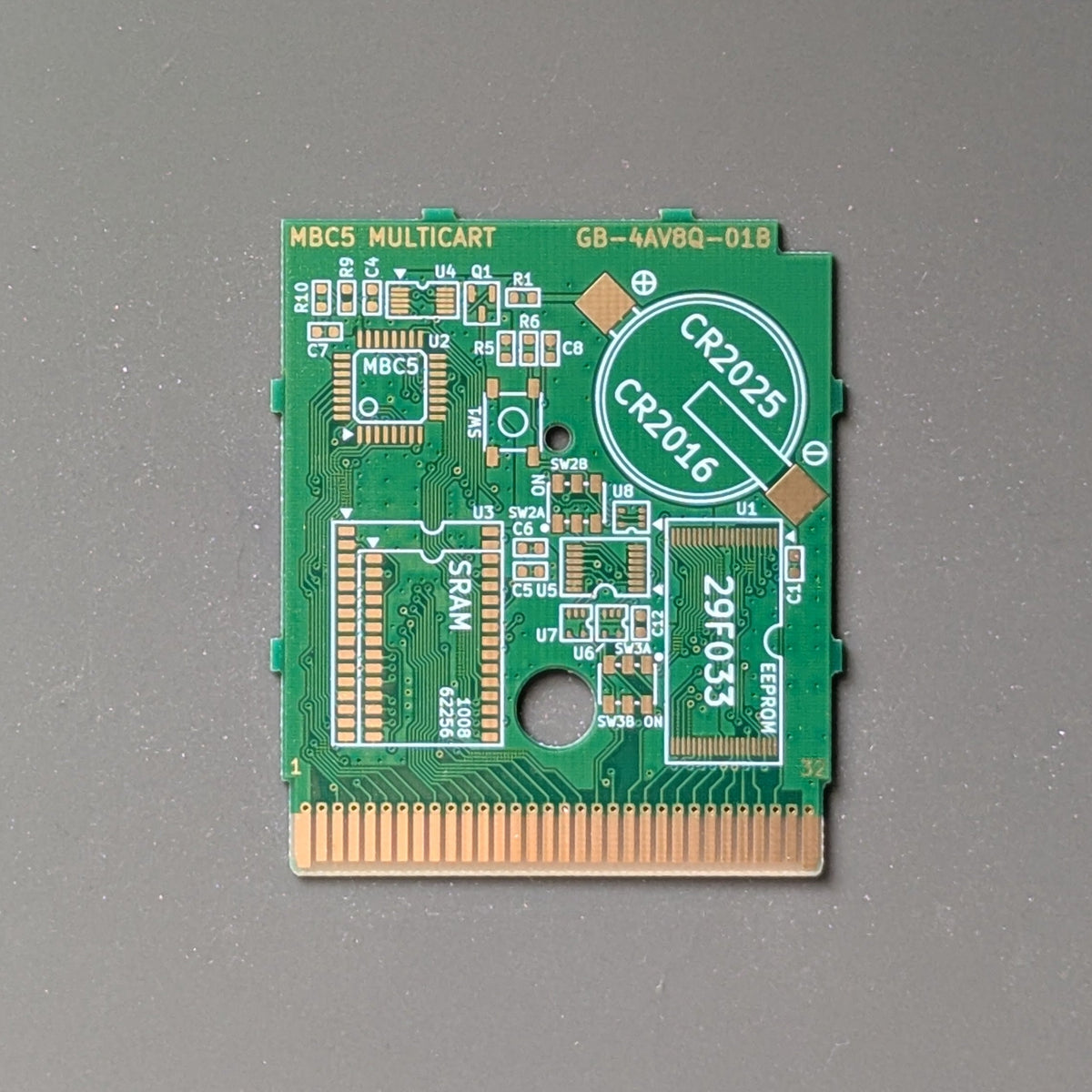 Game Boy MBC5 Multicart Circuit Board