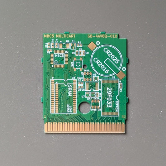 Game Boy MBC5 Multicart Circuit Board