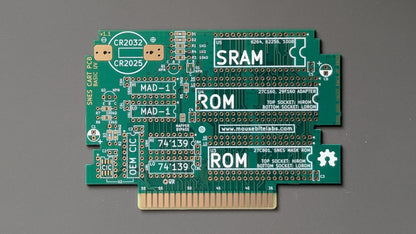 Super Nintendo Cartridge Circuit Board: Basic UV