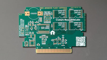 Super Nintendo Flash Cartridge Circuit Board